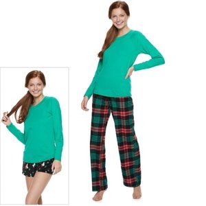 SO Juniors Soft & Cozy 3-pc Pajama Set with Shorts